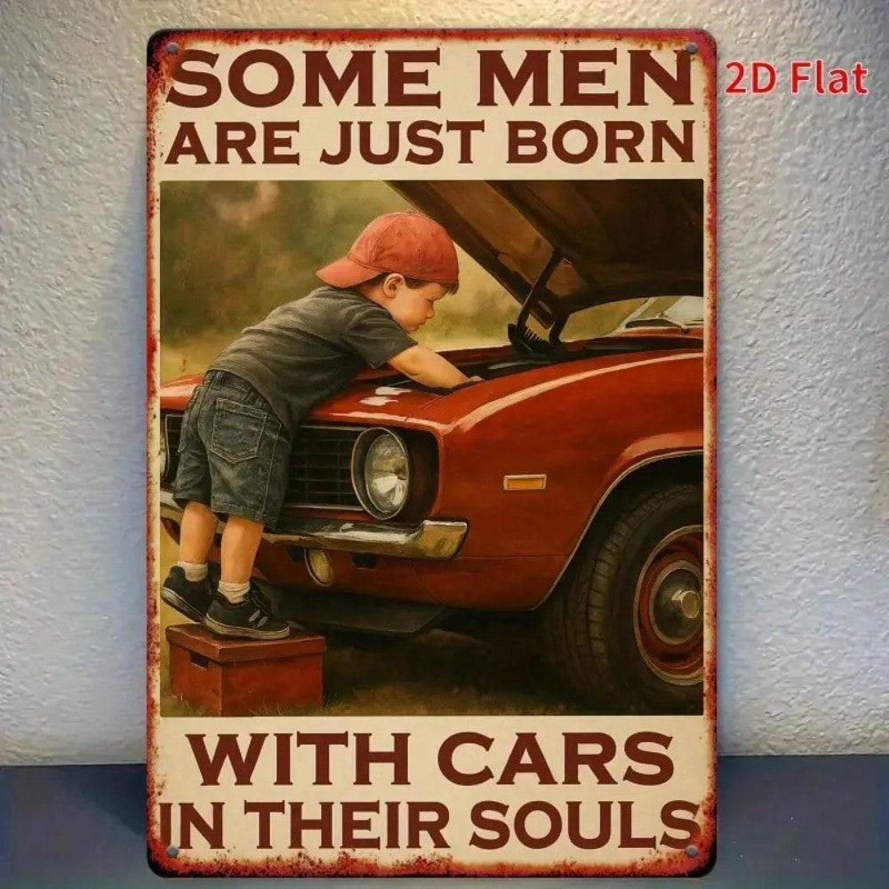 

Ретро металеві картини, меблі, прикраса вітальні 20x30см