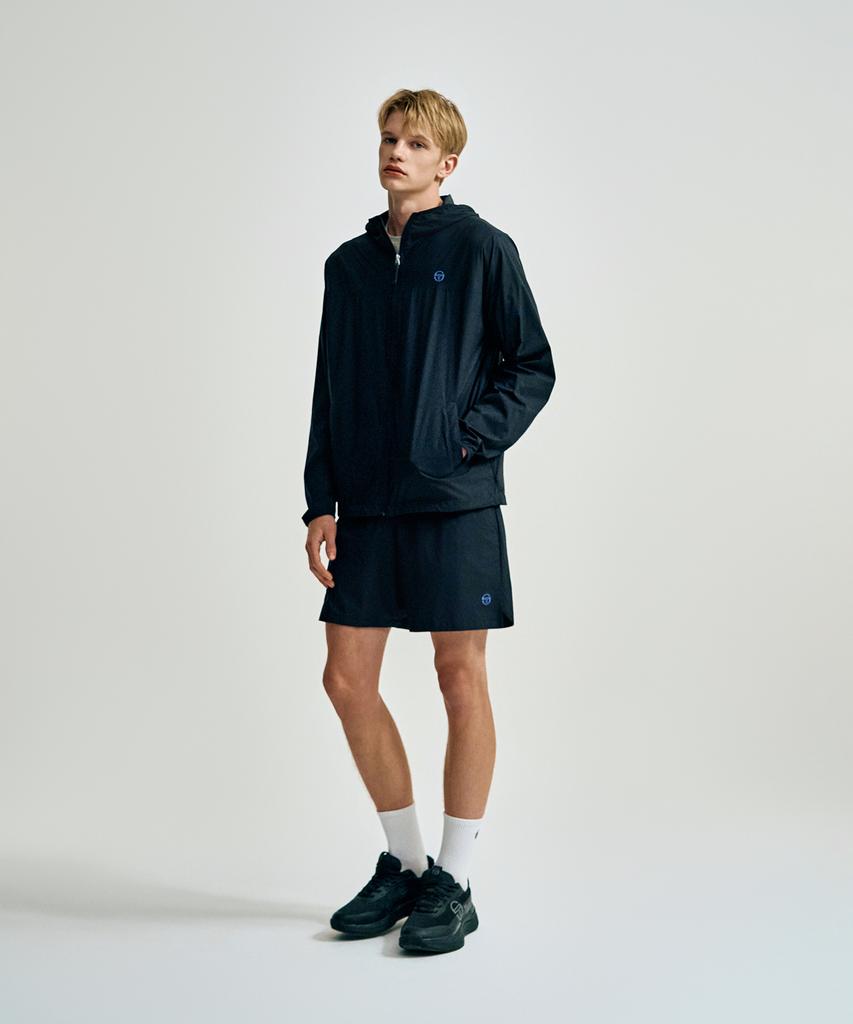 Sergio Tacchini M Comfortcool Lightweight Woven Jacket (Black)
