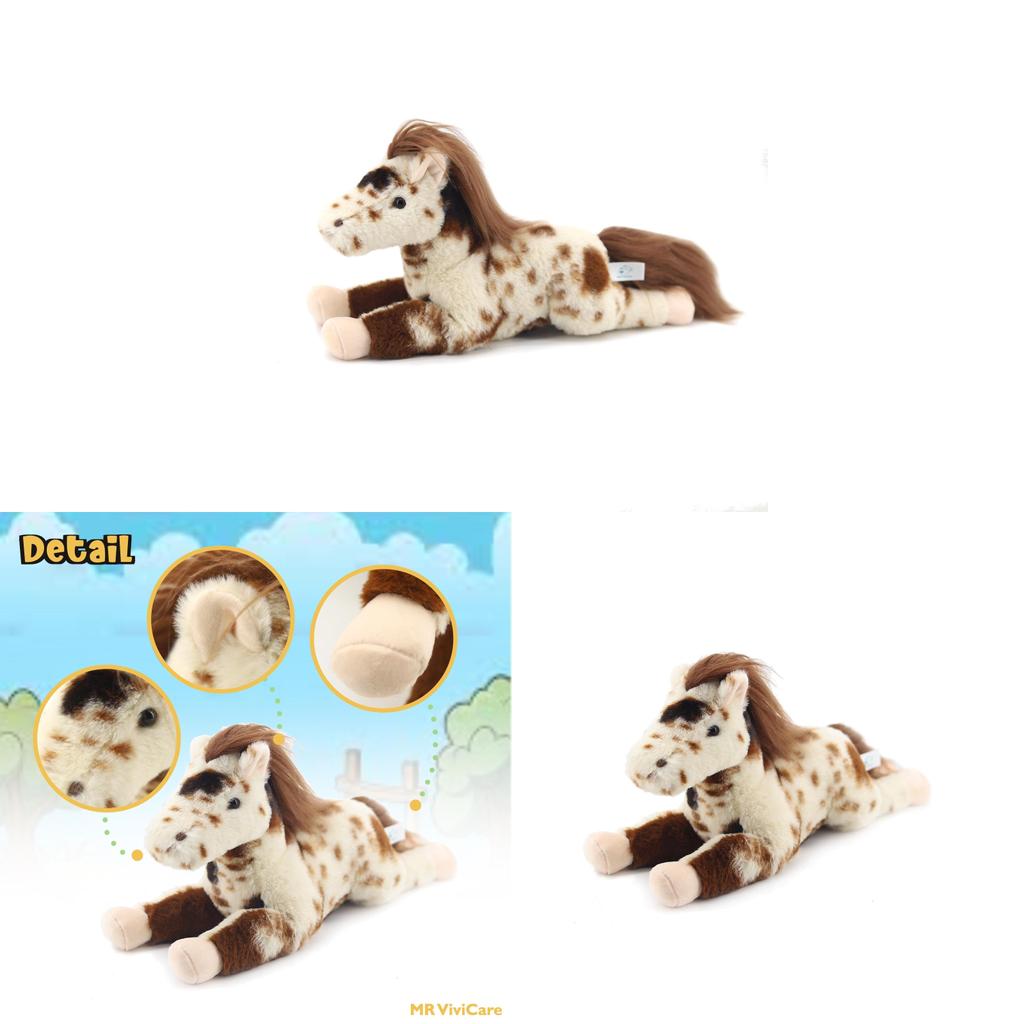 Plush Pony Toy With Cotton Filling For Kids Birthday Gift
