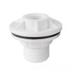 Conector de Tanque de Água de PVC Interface de Torre Balde Peixe Rosca Interna Externa Plástico Acessórios de Conexão 1/2