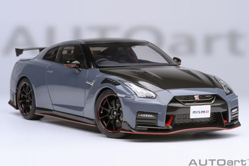 AUTOart 1/18 Scale Nissan GT-R (R35) Nismo Special Edition NISMO Stealth Gray Finished Product