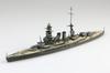 Aoshima Bunka Kyozai 1/700 Waterline Series No.124 Japanese Navy Battleship Nagato with Curved Funnel Plastic Model (Ship)