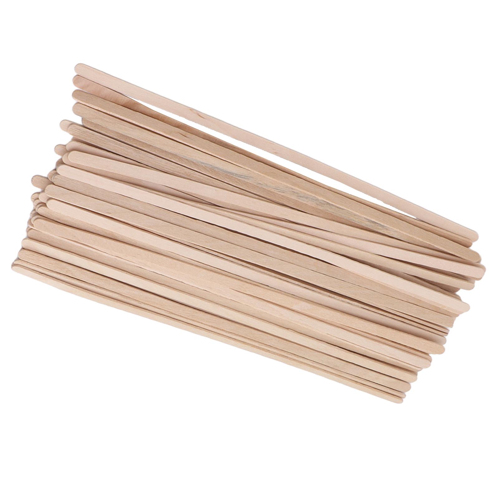 

500Pcs Coffee Stirrers 7.5in Birchwood Biodegradable Eco Friendly Convenient Wooden Stir Sticks for Restaurants