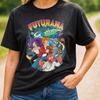 Bender Zoidberg Tee, Cartoon TV Show Scifi Futurama Characters Unisex T-Shirt