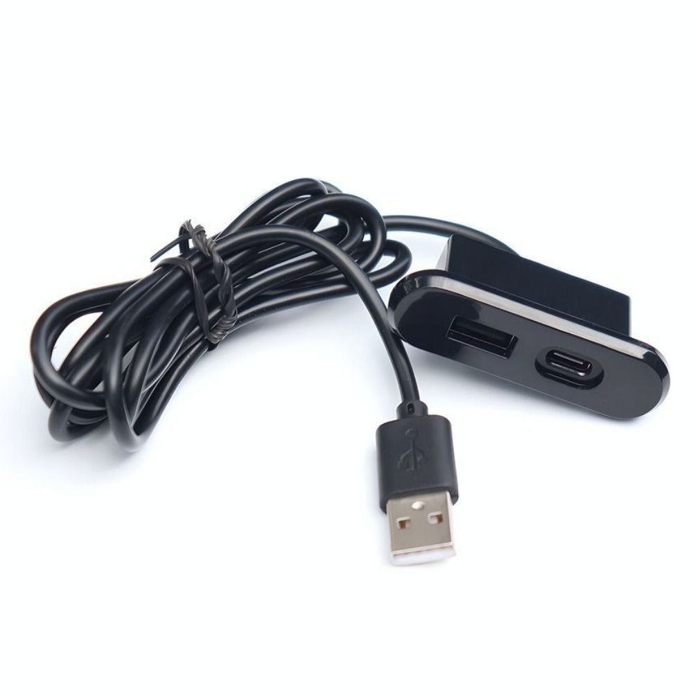 Mini Desktop Charge Adapter USB TYPE-C Charger Desktop Power Strip Table USB Power Socket Home