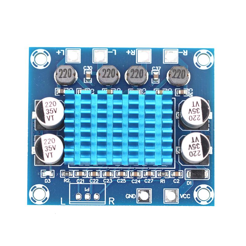 Xh-A232 Hd Dual Channel Digital Stereo Audio Power Amplifier Board 12V 24V Dc Audio Amplifier Board Audio Amplifier Board