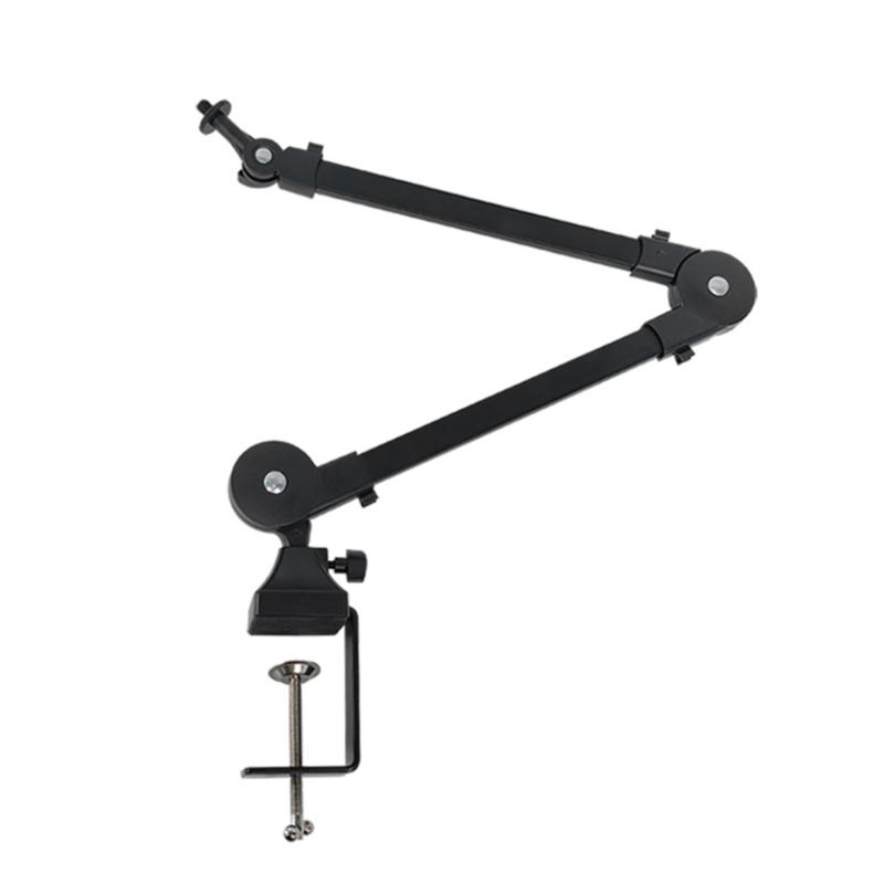 

Microphone Arm withPop Protections - Microphone Stand with Wind Protections Flexible Mic Stand 2KG Bearing 1