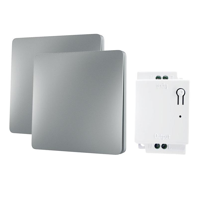 Self-Powered Wireless Switch: Stick-On Multi-Control Remote for 86-Type Panels, No Wiring Needed