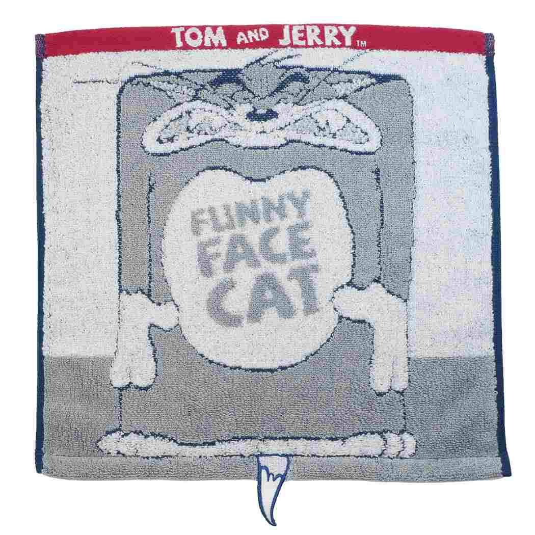

Marushin Carry Tom Jerry Funny Face Cat Antibacterial and Available in Two 4105000200 Towel/Hand Towel, & Design, Cotton, Deodorizing, Sizes,