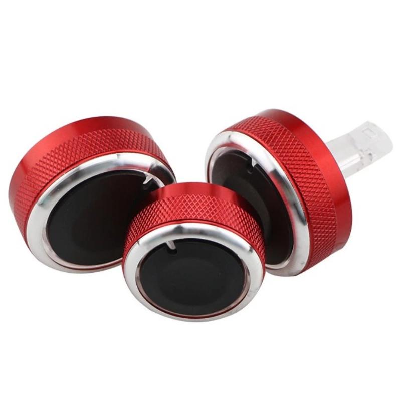 1Set for Nissan Tiida NV200 Livina 2004-2010 Geniss Sylphy 2012 Interior Acc. Car Air Conditioning AC Control Knobs