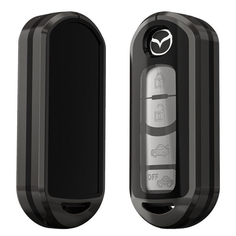 Mazda CX-5 CX-4 Atez 3 Metal Key Cover & Ring