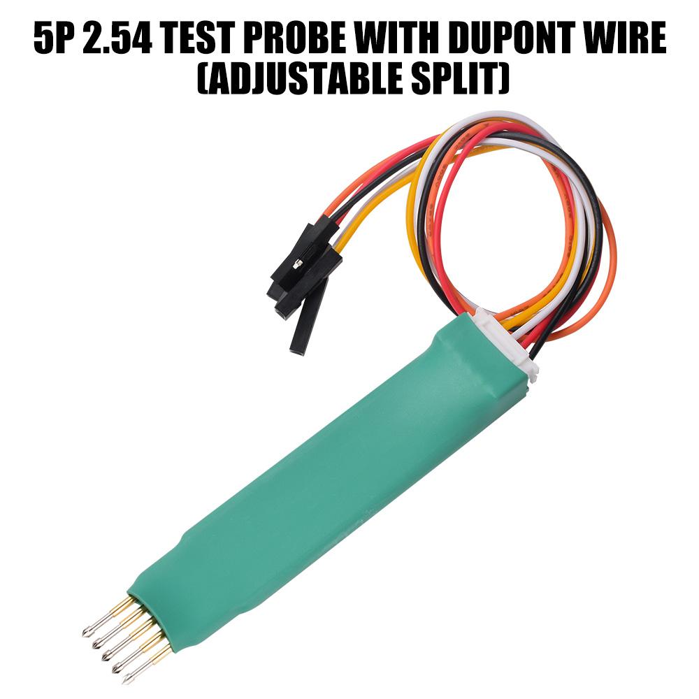 1.11mm disassembly-free Handheld micro chip spring probe, programming and read-write test probe STC/STM11/STM8 programming