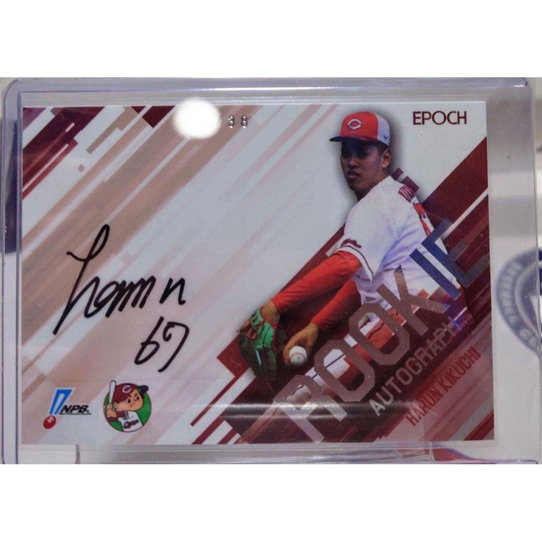 [Limited to 38 pieces] Harun Kikuchi EPOCH NPB 2025 Autographed card