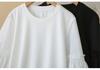 2026 Spring/Summer Plus Size European & Korean Style Tulip Sleeve T-shirt - Versatile Fat Girl Top