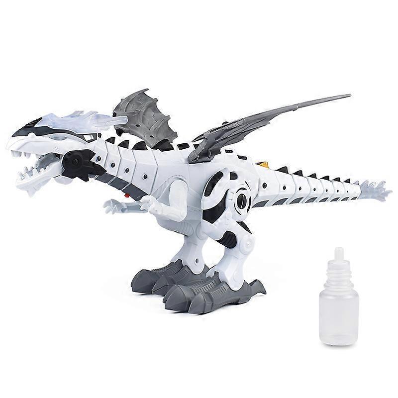 Dinosaur Toys, Walking Dinosaur Toys for Kids, Robotic Dinosaur Toys Walking with Water Mist Spray and Light Up and Realistic Sounds, Boys' Favorite T