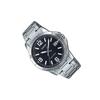 Casio STANDARD Series Life Waterproof Quartz Movement Stainless Steel Strap Japanese and Korean Watch Men's Watch Black MTP-V004D-1B2