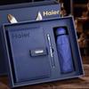 Corporate Gift Set: A5 Notebook, Thermos Cup, B5 PU Diary with Custom Logo
