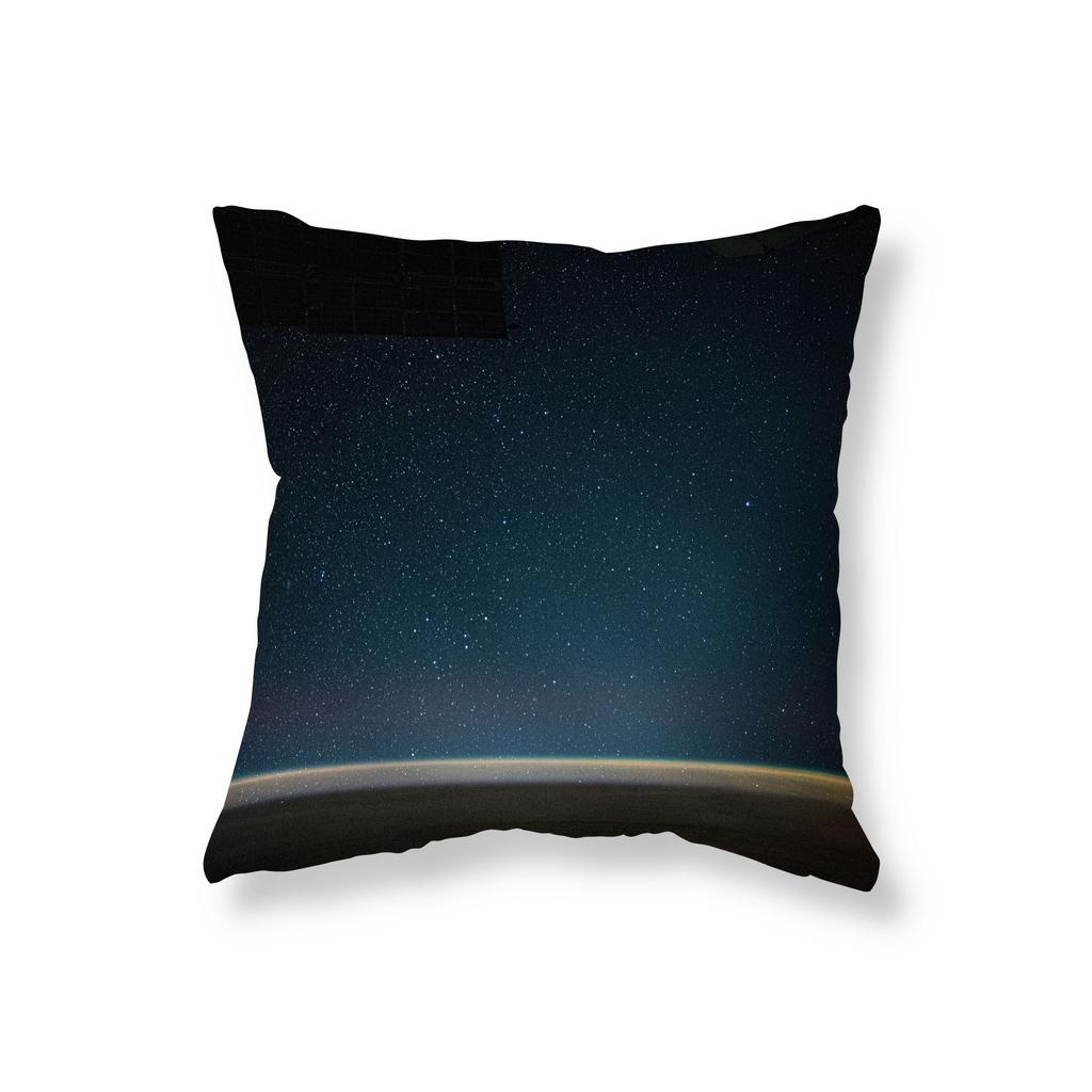 Night Sky Star Landscape Throw Pillow Cover Sofa Car Decorative Pillow Cover Chair Cushion Cover Room Aesthetics Home Decor