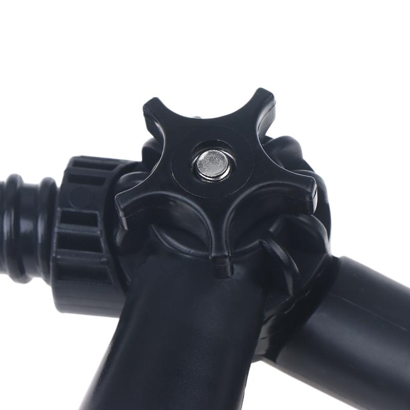 Adattatore Angolare a 3 Bracci per Accessorio Asta di Estensione Dispositivo con Cerniera Orientabile con Filettatura Standard Tedesca
