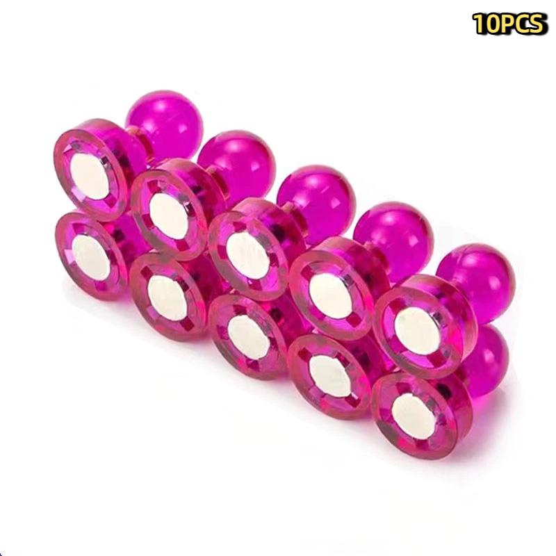 Strong Neodymium Noticeboard Pin Magnets Fridge Diy Whiteboard Uses In Office Advertising Education And Other Pur 10Pcs
