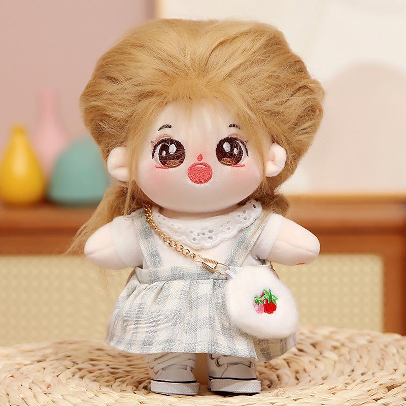 20cm Cotton Doll Clothes Skirt Plush Doll Girls Can Change Clothes Dolls To Give Gifts To Girls Best Friends