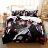 Anime Black Butler Sebastian Ciel Bedding Set,Duvet Cover Bed Set Quilt Cover Pillowcase,King Queen Twin Size Boys Girls Adults