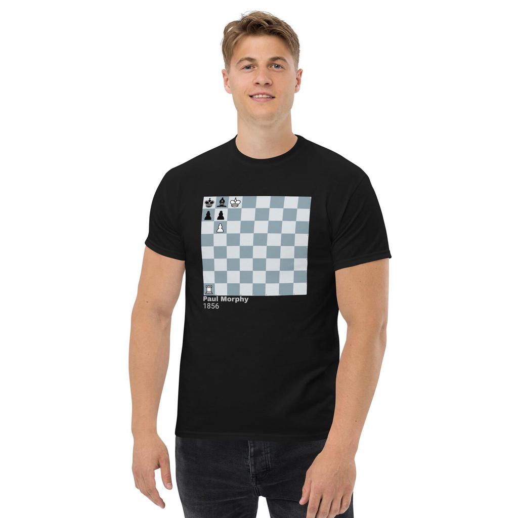 Paul Morphy's Famous Chess Puzzle T-Shirt