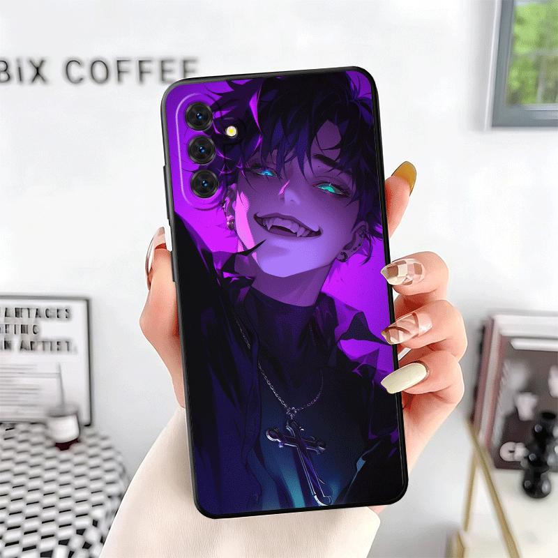 Devil Bad Boy Anime Style Soft Phone Case for Samsung A17 A37 A57 A16 A26 A36 A56 A15 A25 A35 A55 A14 A24 A34 A54 A13 A23 A33 A5