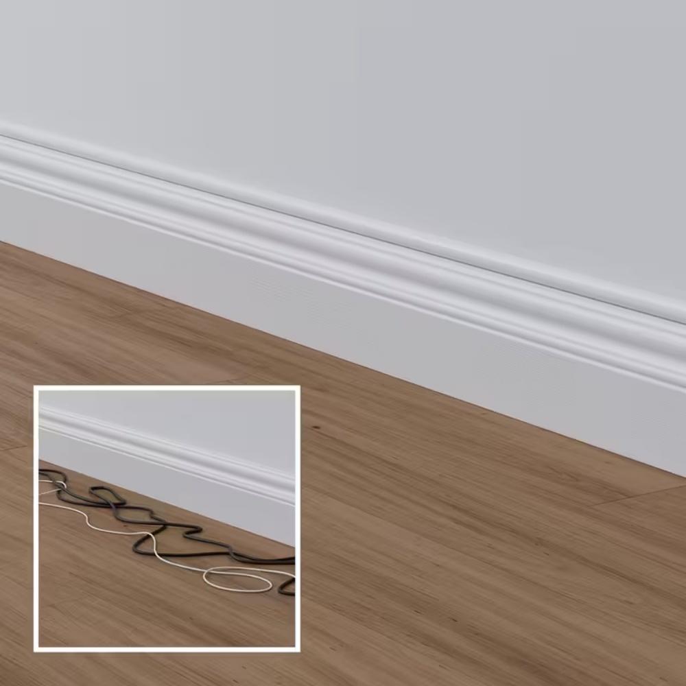 1Roll 1/2/3Meter Cord Management Channel Invisible Decorative Wire Cover Anti-Step Protector Adhesive Soft Cable Raceway