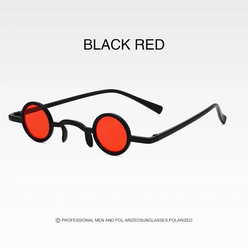 Womens Sunglasses Retro Black Metal Steampunk Sunglasses  Fashion Color Mens Round Frame Sun Glasses Lentes  Mujer