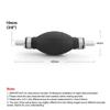 6mm/8mm/10mm/12mm Hand Fuel Pump Line Rubber Aluminum Hand Primer Bulb Diesel Oil Transfer Petrol for Car Boat Marine Outboard