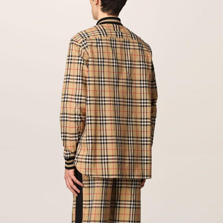 Burberry SS22 Vintage Check Cotton Poplin Shirt 80501311