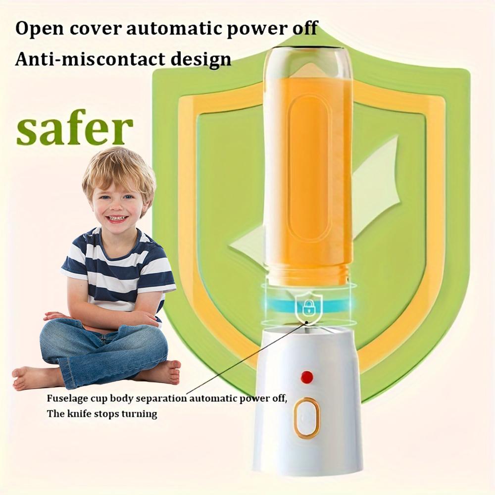 1pc Portable Fruit and Vegetable Juicer-ideal Milkshake Making Tool for Children-compact Mini Juicer