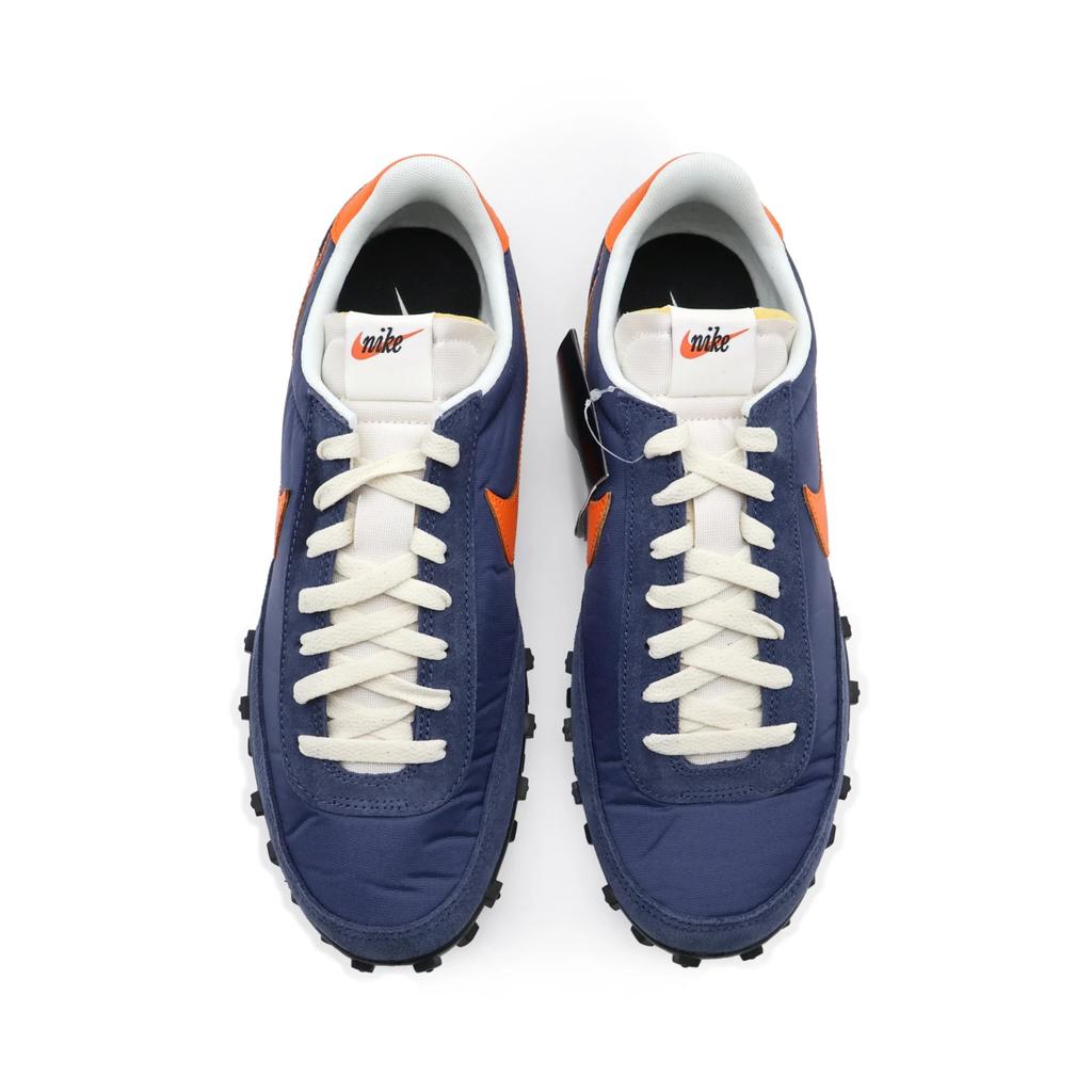 IM8658-400 Nike Waffle Racer Midnight Navy Safety Orange Sail (Men's)
