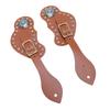 Set di speroni da 2 Pezzi Attrezzatura per Stivali da Cowboy Equestri Regolabile Accessori Western Rodeo Pascolo