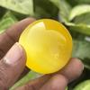 Natural Yellow Cat's Eye 473.15 Ct Round Cut   Gemstone For Collection
