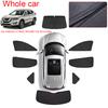 Car Black Windows Privacy Sunshade For NISSAN X-TRAIL ROUGE 2014-2026 Anti-UV Heat Insulation Protect Cover Interior Accessories