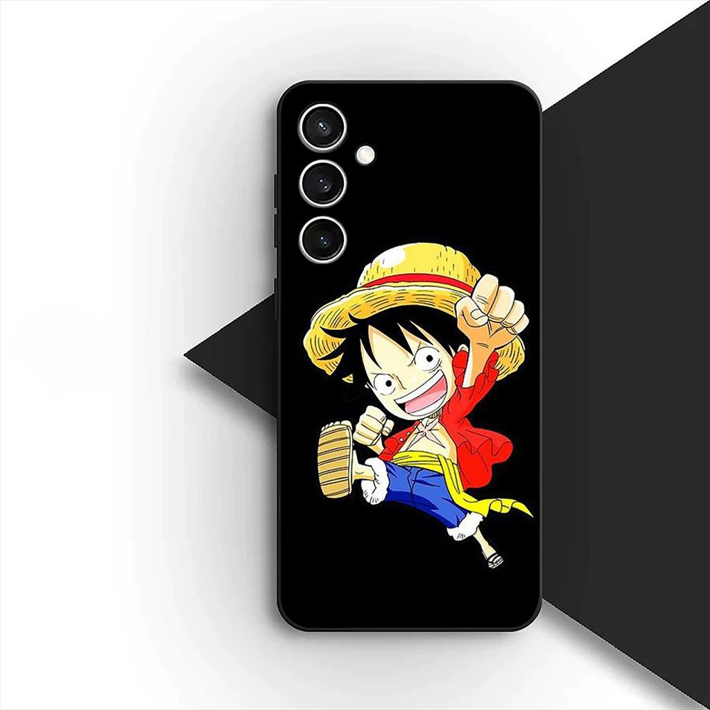 for Samsung Galaxy S20 S22 S21 FE Ultra Plus A07 A17 A15 A16 A25 A57 A37 Phone Case One Pieces Luffy Roronoa Zoro Jinbe Sanji