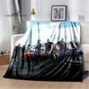 Movie Fast & Furious Flannel Blanket Racing Car Home Decoration Fluffy blanket Bedroom Bed Sofa Travel Camping thermal blanke
