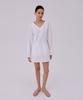 Bundercammer V-Neck Mini Dress_White