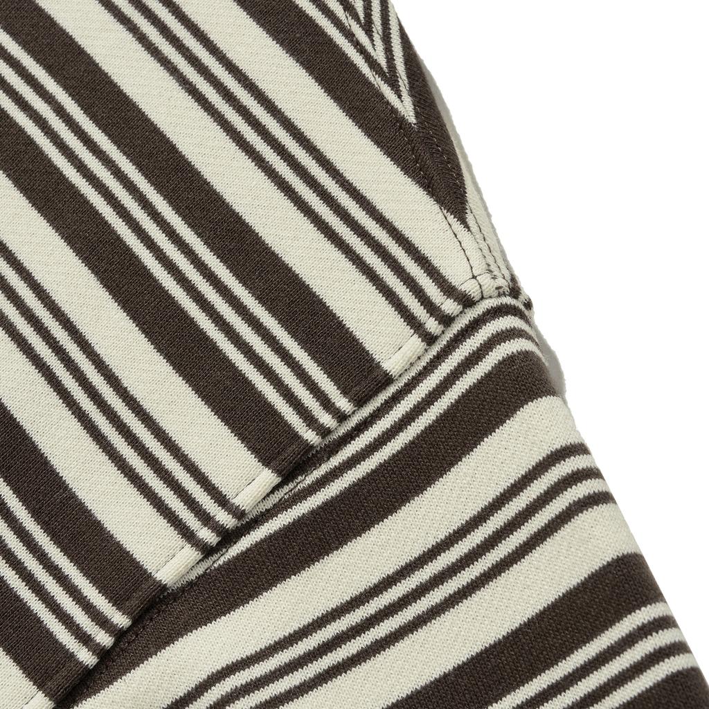 FILLUMINATE Mono Stripe Sweatshirt - Brown