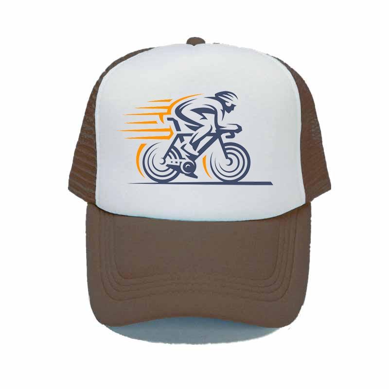 Cool Sport Cycling Trucker Hats Green Commuting Mesh Snapback Caps Unisex Bike Fanciers Shop Publicty Summer Baeball Cap YY337