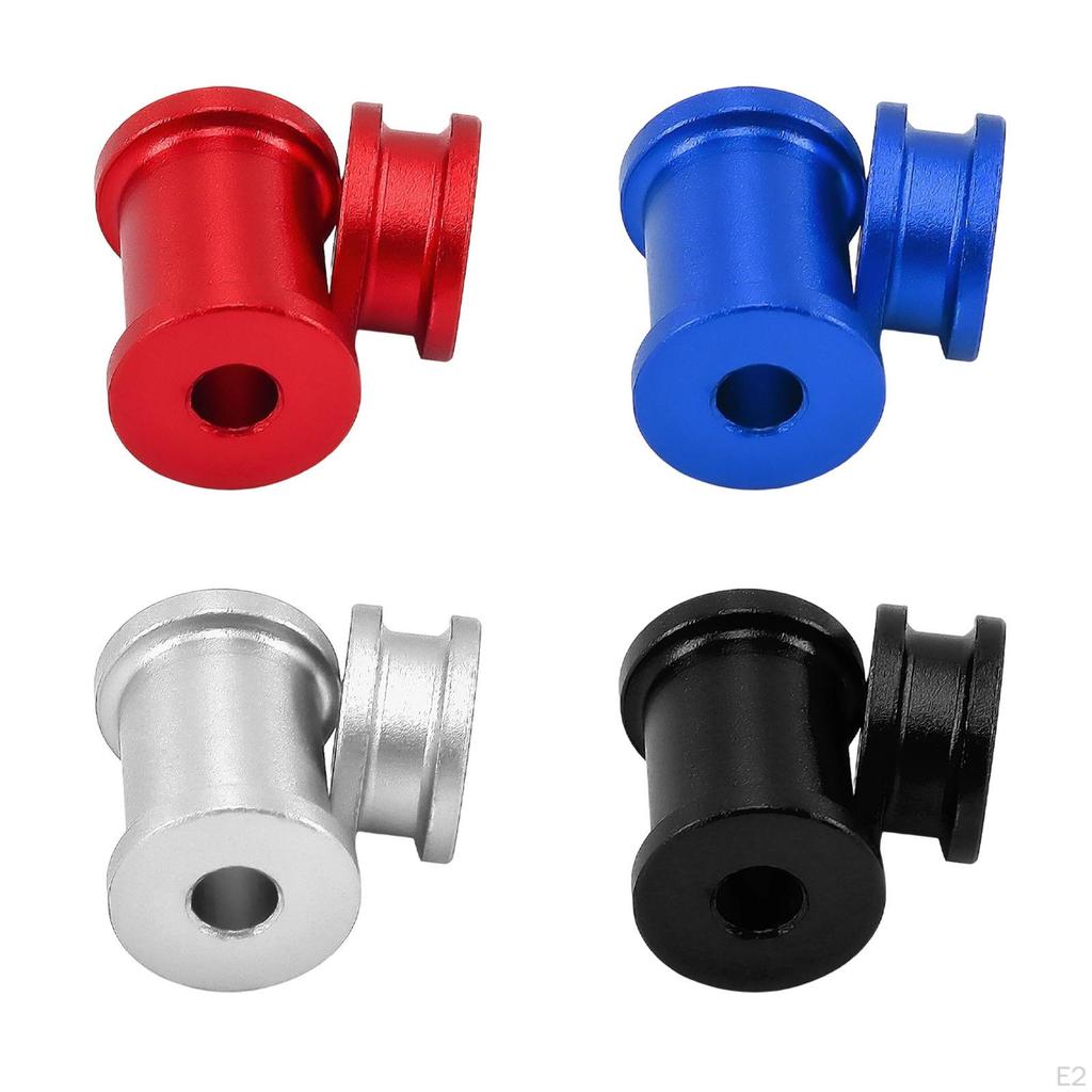 1 Set RC Car Rear Isolator Compatible 1/7 Lightweight Aluminum Alloy Support Long- Strength