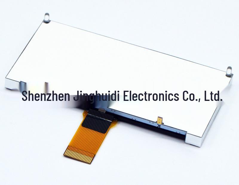 25696 FSTN LCD Module: 2.8" Dot Matrix Negative Display, Parallel Port, Black Background, White Text, 20PIN