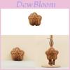 Star Plush Keychain With Cute Bear Shape For Bags And Keys