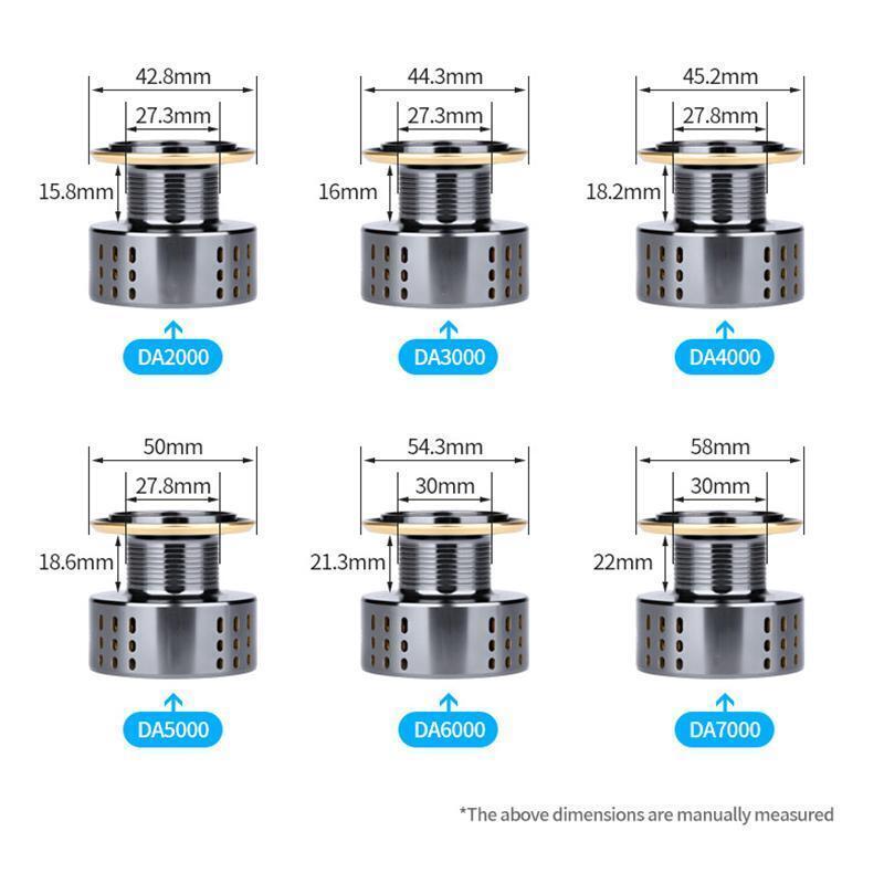 NEU Rapala Angelrolle 2000-7000 Serie Spinnrolle Ultraleicht Max. Bremskraft 15kg Spinnrolle Salzwasserrollen
