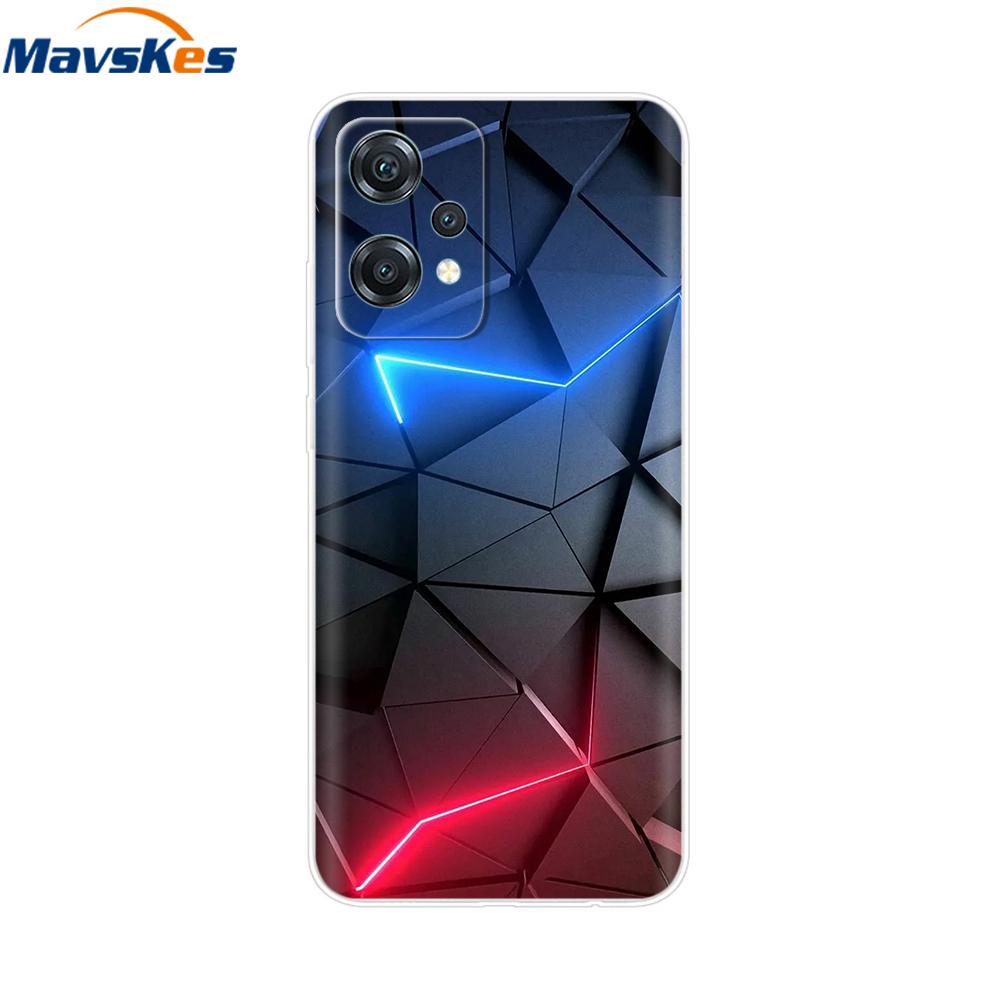 For OnePlus Nord CE 2 Lite 5G Case Cover for OnePlus Nord 2T Marble Transparent Soft Clear Silicone Phone Cases Funda Bumper