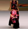 Vestidos estampados Vintage para mujer, vestido largo bohemio de verano sin mangas con cuello en V, Vestidos largos informales elegantes para fiesta en la playa
