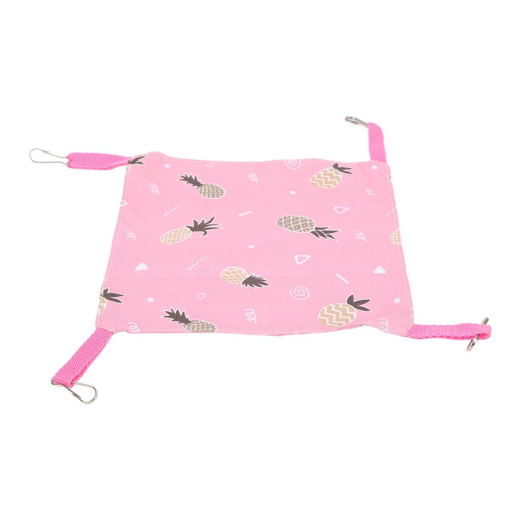 Sommer Hamster Hängematte Atmungsaktives Hängendes Hamsterbett für Hamster Kätzchen Chinchillas 20x20cm 7.9x7.9in