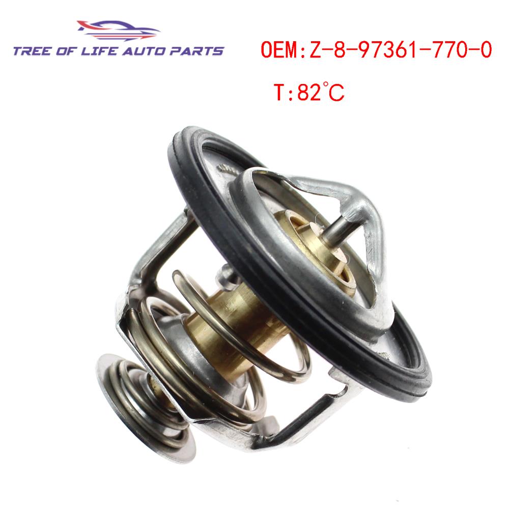 Z-8-97361-770-0 Engine Coolant Thermostat 82c For Isuzu 4JB1 4JG2 Diesel Forklift Pickup Truck Z-8-94382-546-0 8973617700